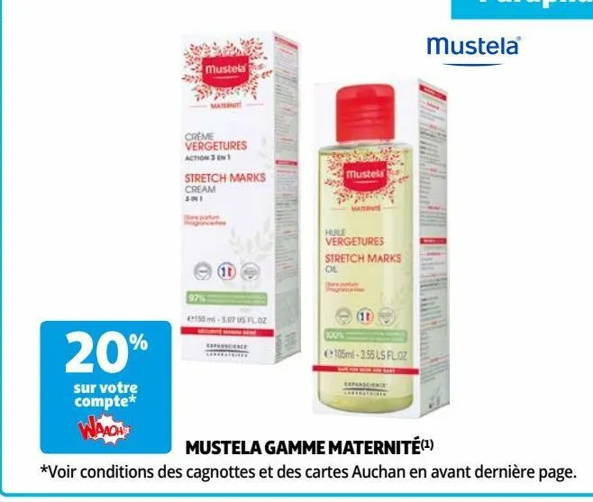 mustela gamme maternité