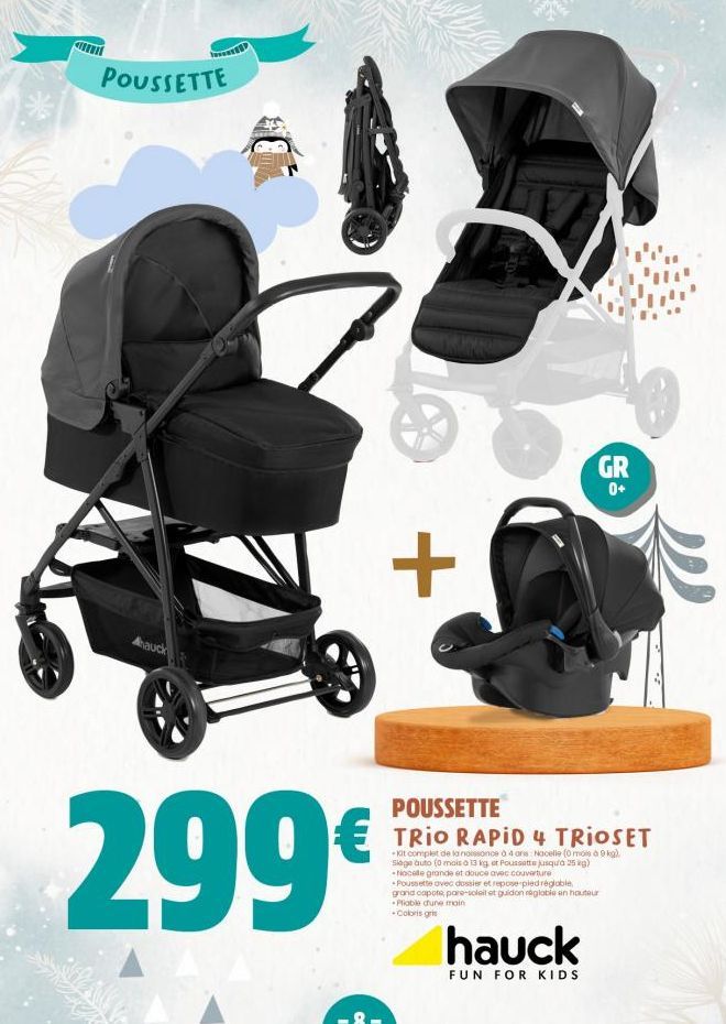 Poussette bebe shop 9 promo