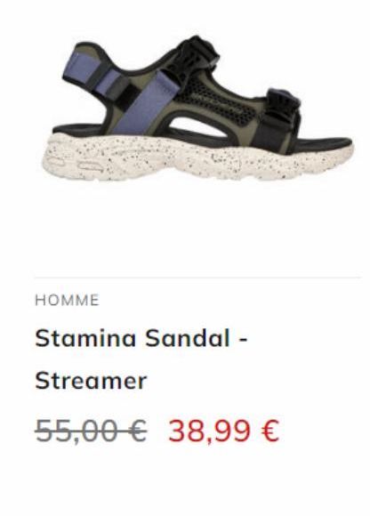 HOMME  Stamina Sandal -  Streamer  55,00 € 38,99 € 