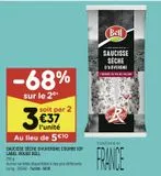 Saucisse sèche d'auvergne courbe igp label rouge Bell offre à 5,1€ sur Leader Price