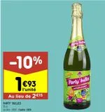 Party bulles offre à 1,93€ sur Leader Price
