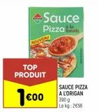 Sauce pizza à l'origan offre à 1€ sur Leader Price