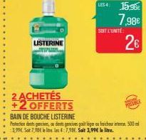 bain de bouche Listerine