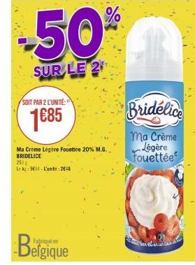 crème Bridélice