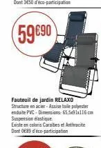 fauteuil de jardin 