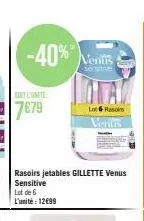 jetables gillette