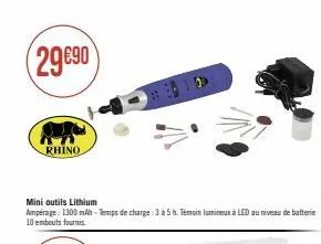 (29€90  ju  rhino 