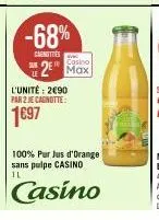 jus d'orange 