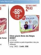 promos frozen