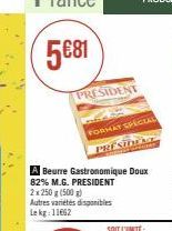 beurre Président