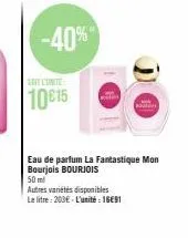 eau de parfum bourjois