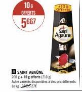 promos Saint Agaune