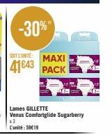 -30%"  SONT L'UNITÉ MAXI 41643 PACK 