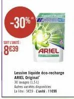 lessive liquide ariel