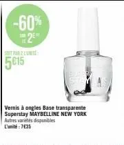 vernis à ongles maybelline