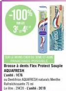 brosse à dents Aquafresh
