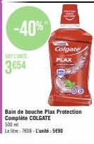 bain de bouche Colgate