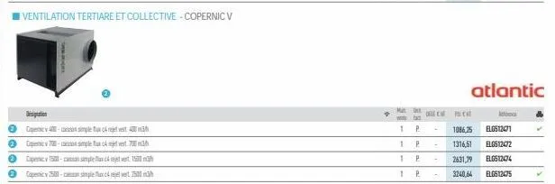 destion  copenic v 40-csson simple tux c4 rejet vert  copenic v 70-csson simple tax ok ejet vert 70  matt  yet tad  1  p  1  p  1  p  1 p  atlantic  desem puche  1086,25 elg512471  1316,51  elg512472 