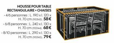 housse pour table 