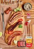 Plateau saucisses offre à 9,81€ sur Colruyt