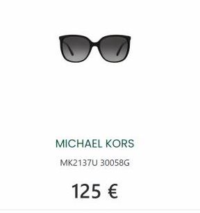 MICHAEL KORS MK2137U 30058G  125 € 