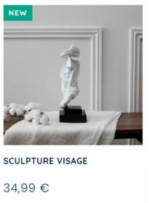 NEW  SCULPTURE VISAGE  34,99 € 