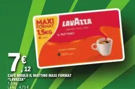 café moulu lavazza