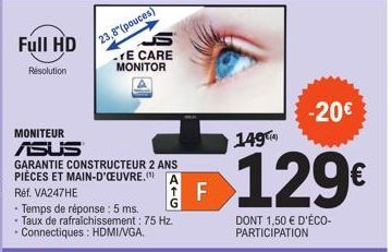 moniteur Asus