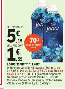 adoucissant Lenor