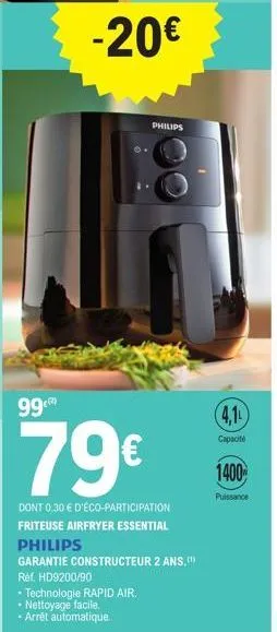 friteuse philips