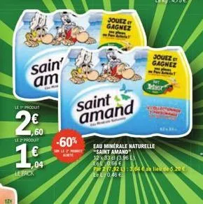 eau saint amand