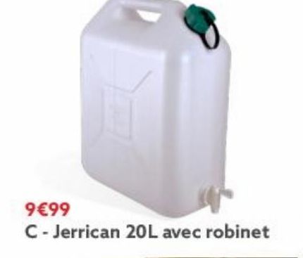 Jerrican 20L avec robinet