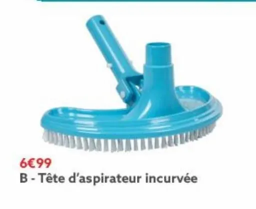 tête d’aspirateur incurvée