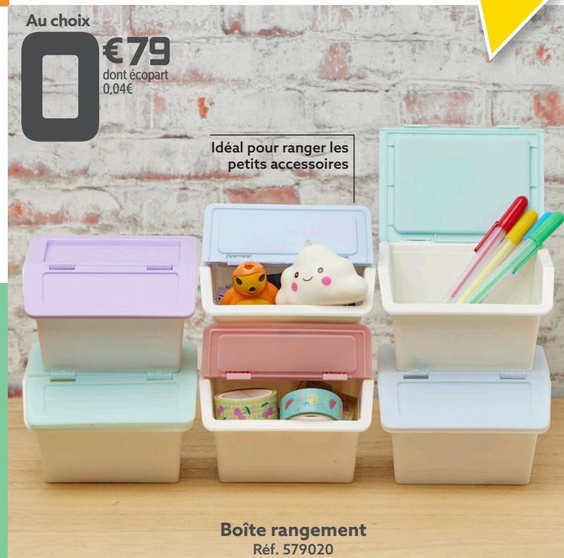 boîte rangement