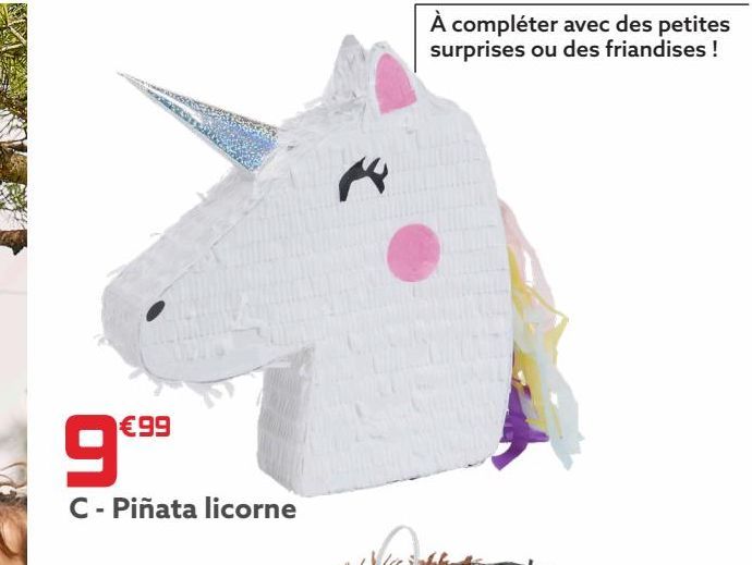 Piñata licorne