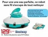 Robot de piscine sans fil Frisbee offre à 129€ sur Gifi