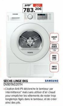 sèche-linge Samsung