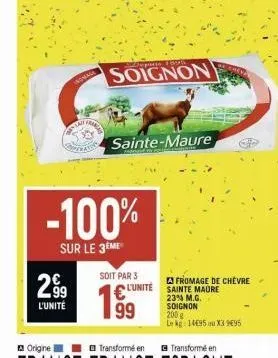 fromage de chèvre soignon