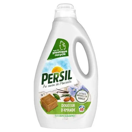 lessive liquide  au savon  de marseille  persil