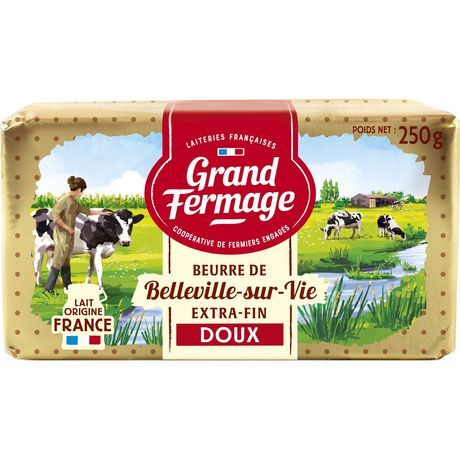 BEURRE  DOUX  GRAND  FERMAGE