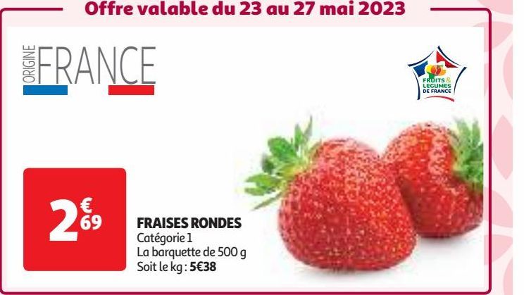 FRAISES RONDES