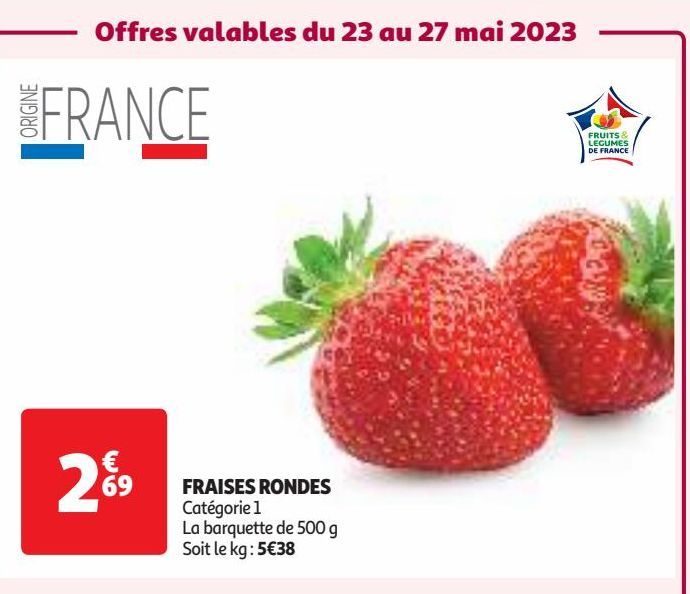 FRAISES RONDES