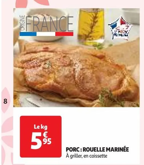  porc : rouelle marinée