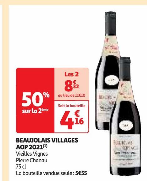 BEAUJOLAIS VILLAGES  AOP 2021