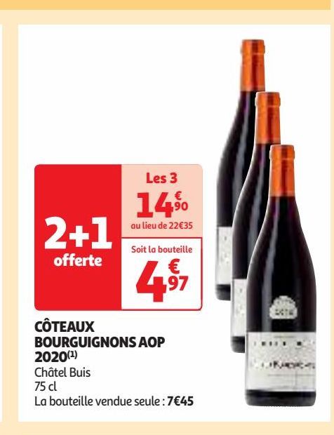 CÔTEAUX  BOURGUIGNONS AOP  2020