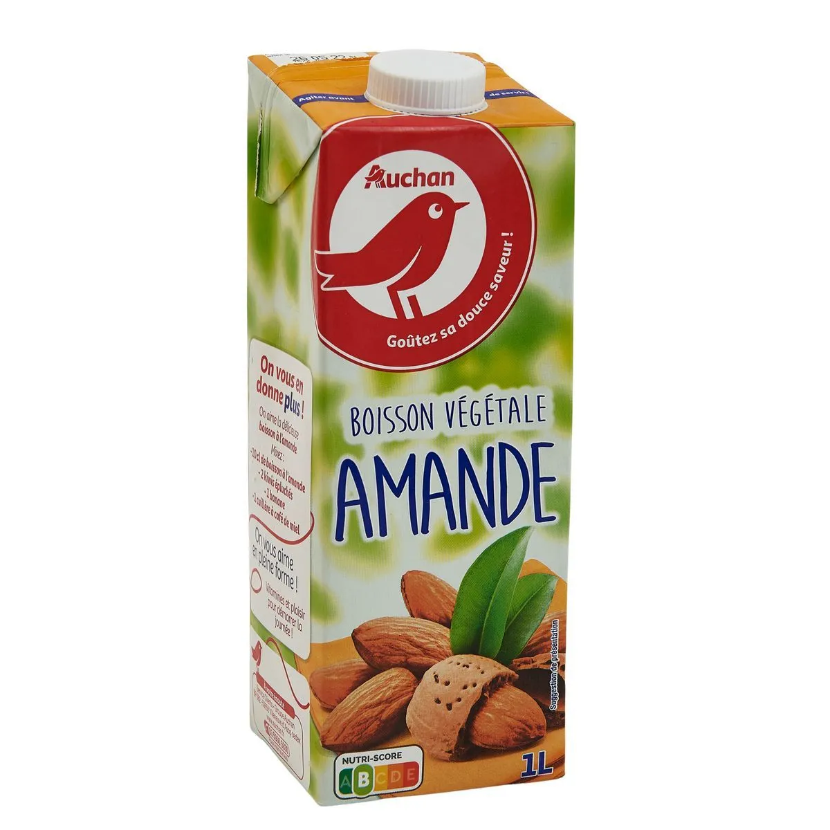 boisson végétale amande auchan