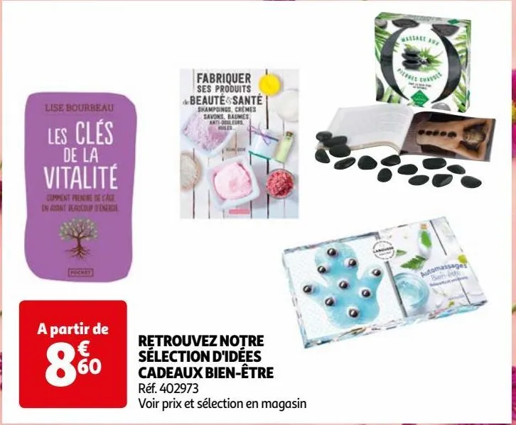 retrouvez notre sélection d'idées cadeaux bien-être