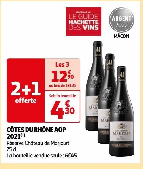 côtes du rhône aop 2021