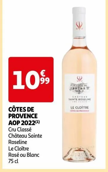 côtes de provence aop 2022