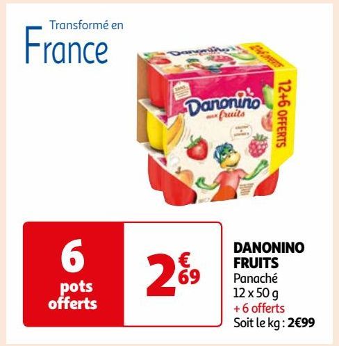 DANONINO FRUITS